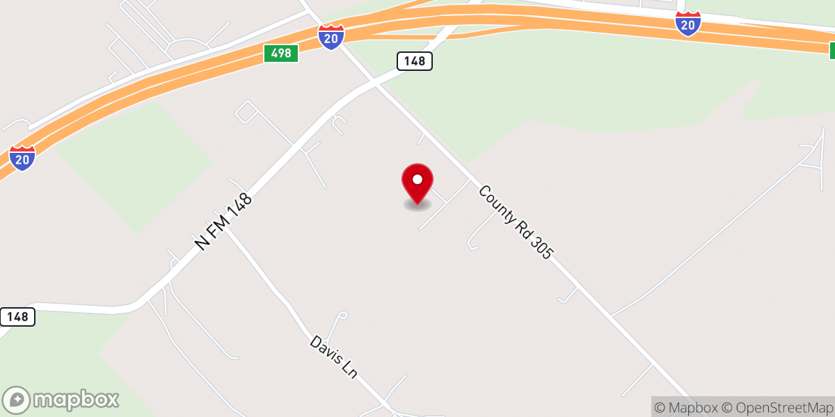 Map showing location of Rafter J Cowboy Church