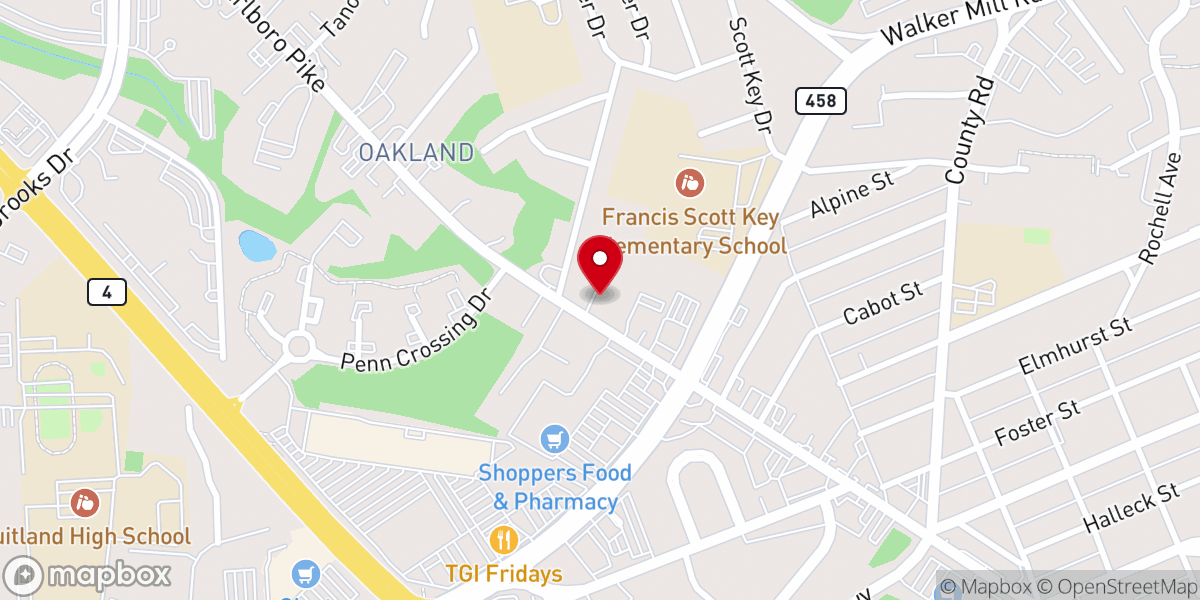 Map showing location of Capitol Church of God