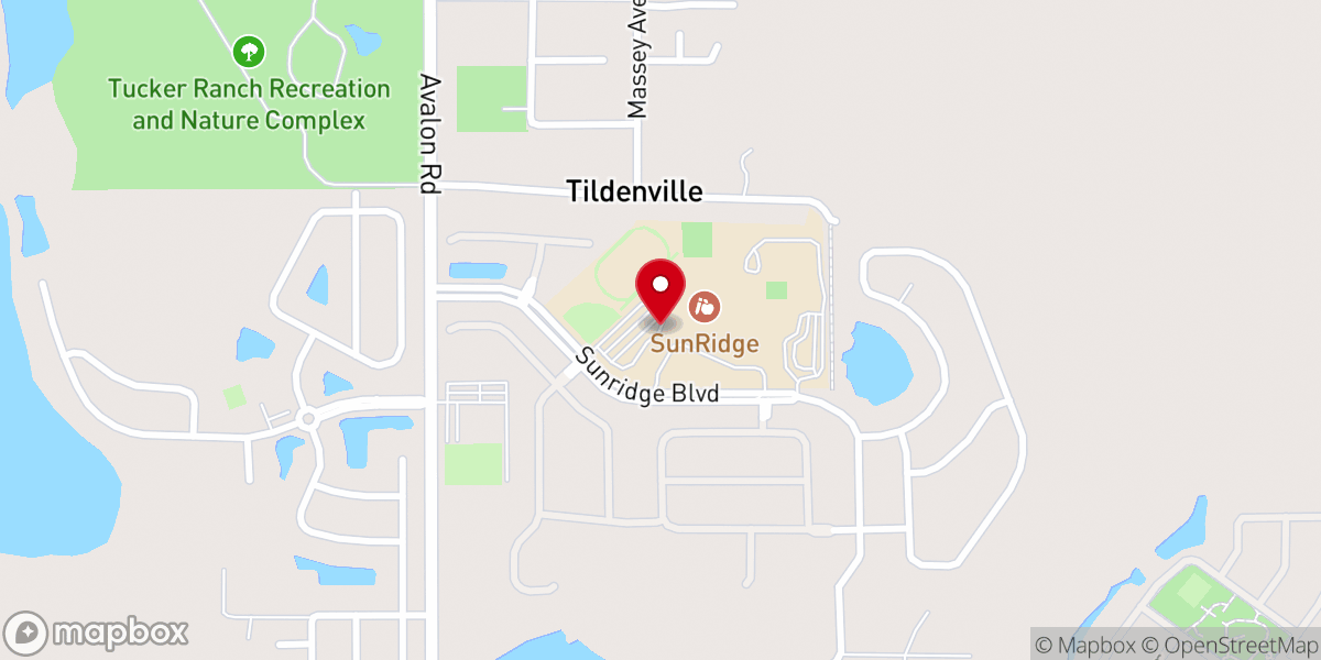Map showing location of Redeemer Orthodox Presbyterian Church