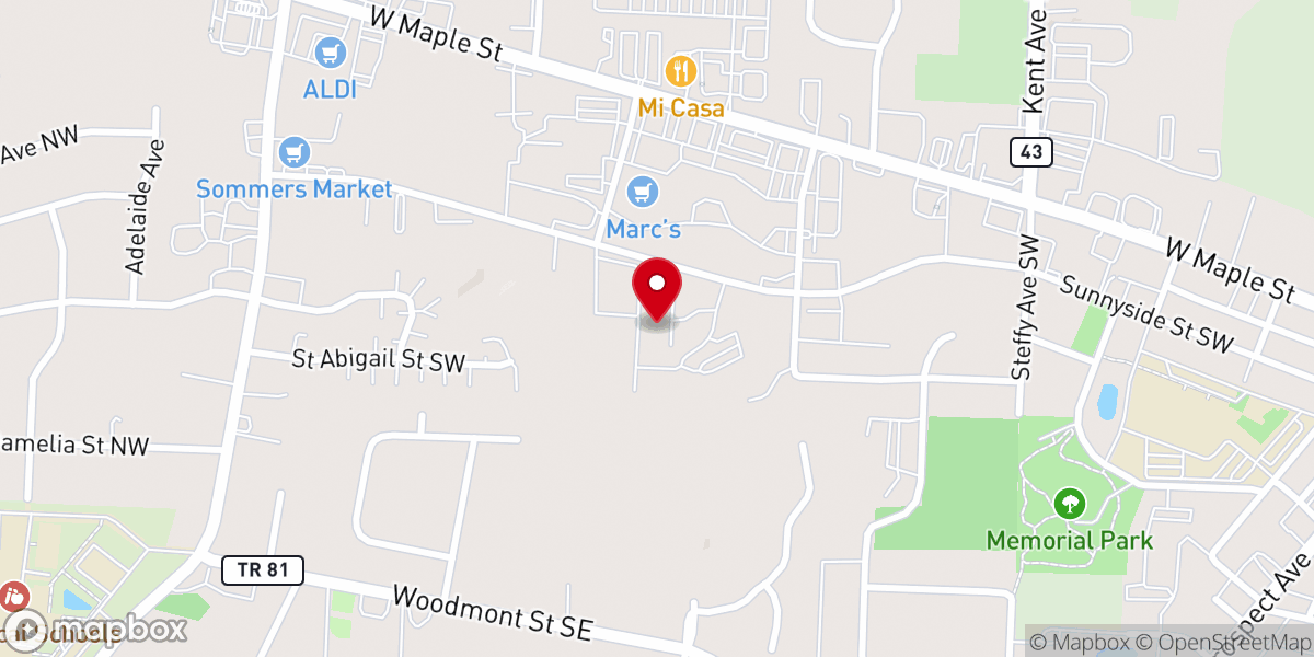 Map showing location of GentleBrook
