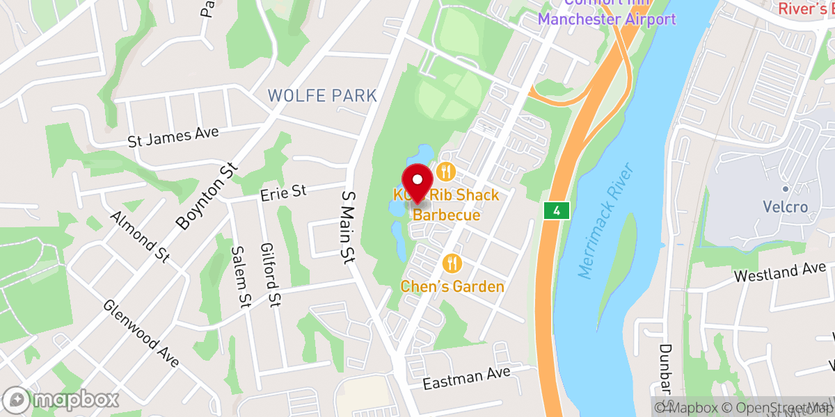 Map showing location of Lighthouse Calvary Chapel