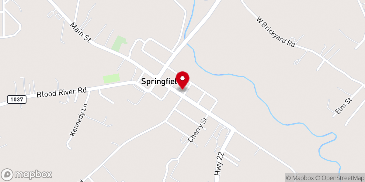 Map showing location of Saint Thomas the Apostle Catholic Church