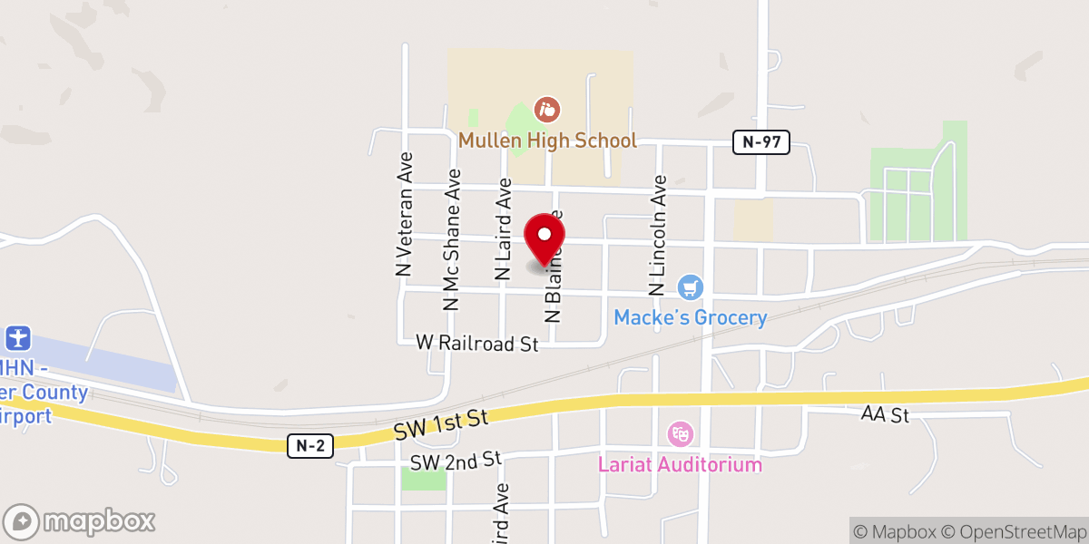 Map showing location of St Joseph's Episcopal Church