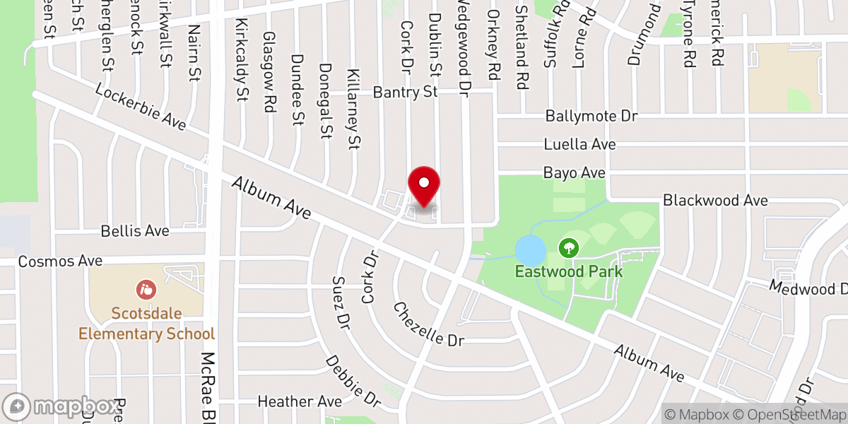 Map showing location of Journey Church on the Eastside