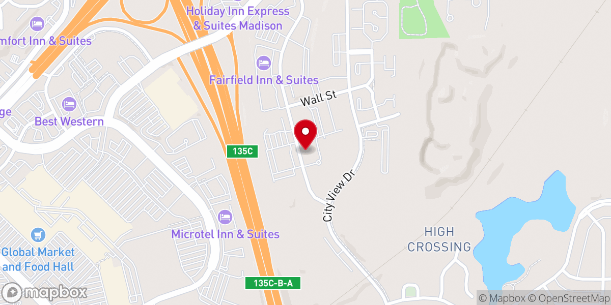 Map showing location of Mission Impact Inc