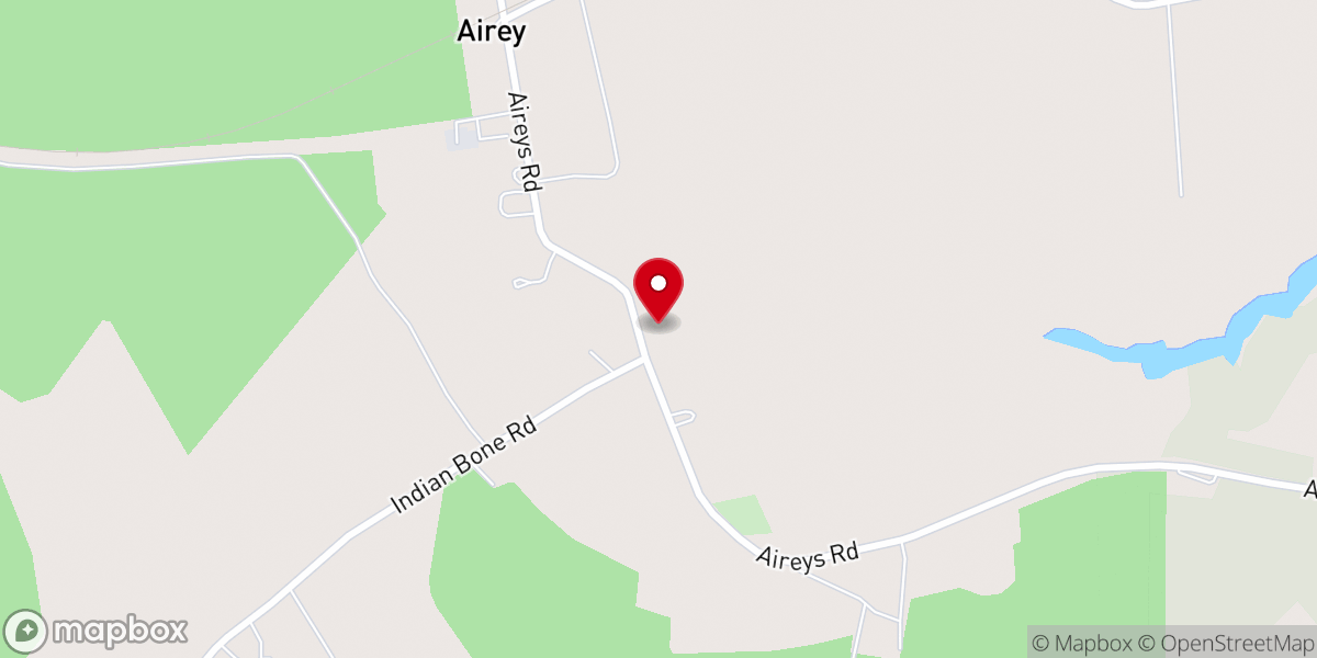 Map showing location of Christ United Methodist Church