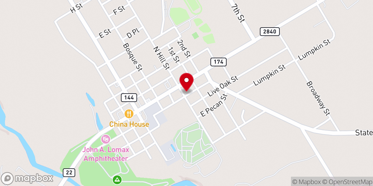 Map showing location of Church of the Living God