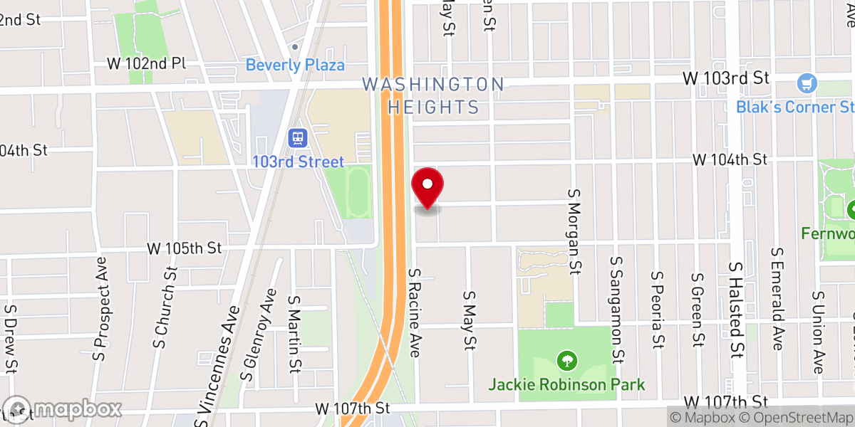 Map showing location of The Growth Gathering Church Inc