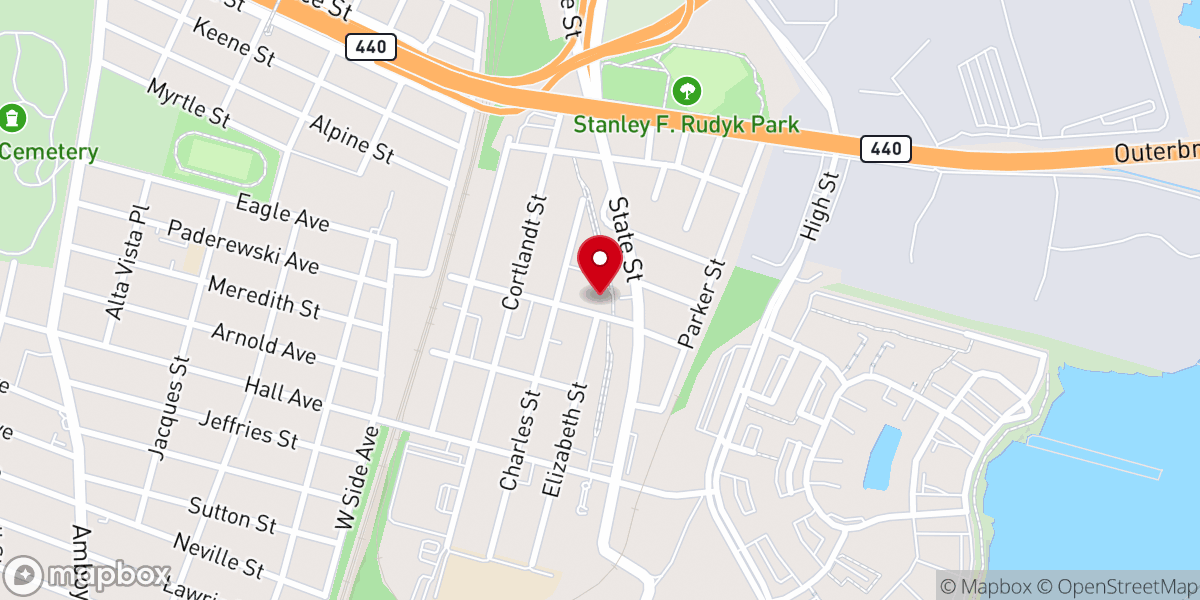 Map showing location of Our Lady of the Rosary of Fatima Roman Catholic Church