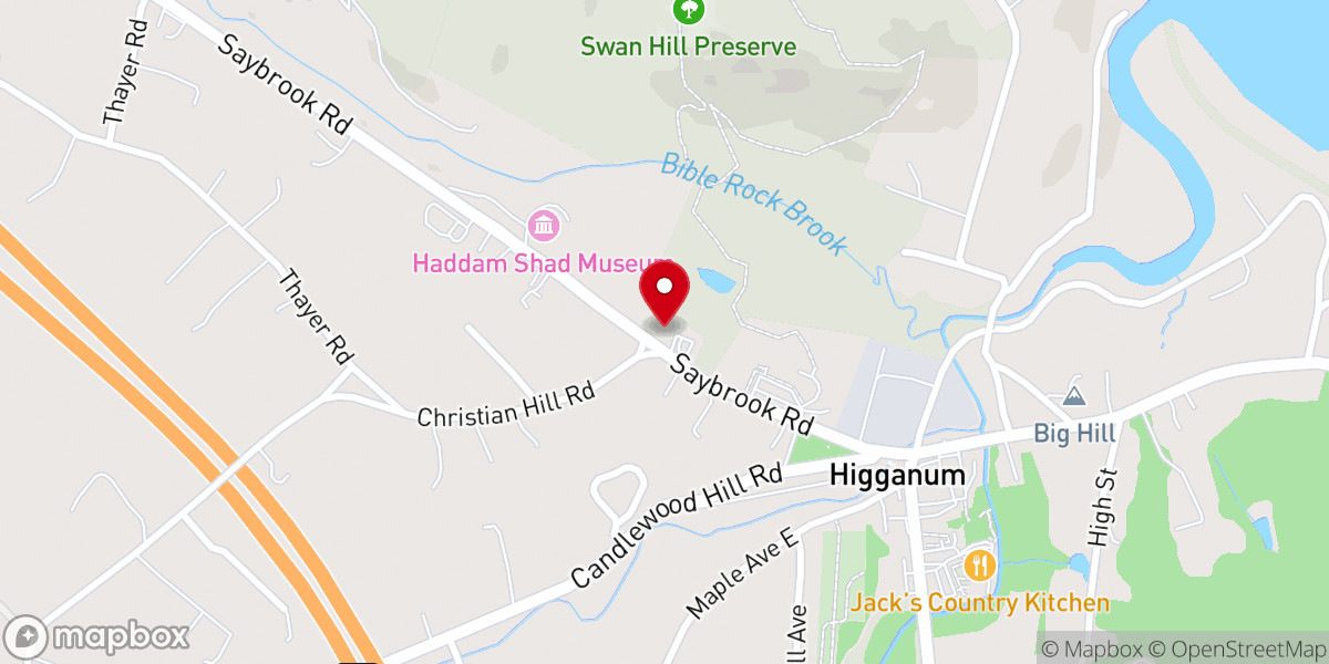 Map showing location of Higganum United Methodist Church live utube