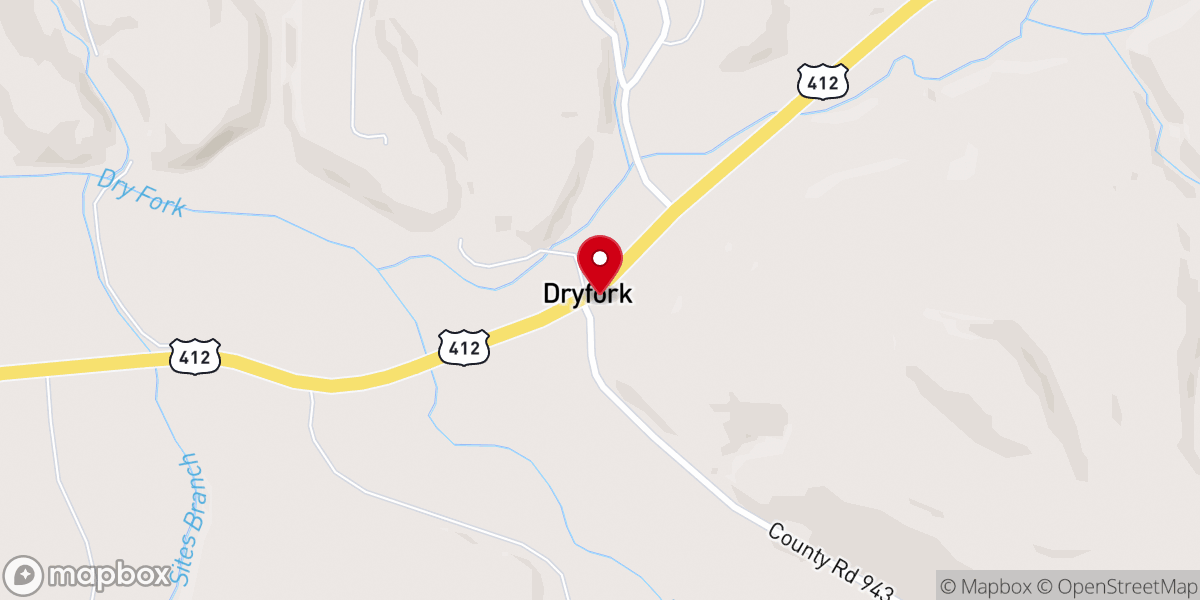 Map showing location of Shiloh Methodist Church