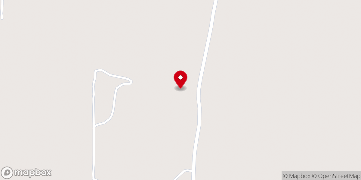 Map showing location of New Chapel Baptist Church