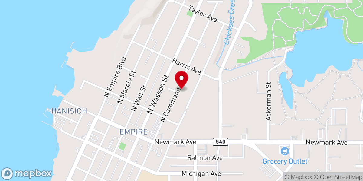 Map showing location of Deliverance Temple
