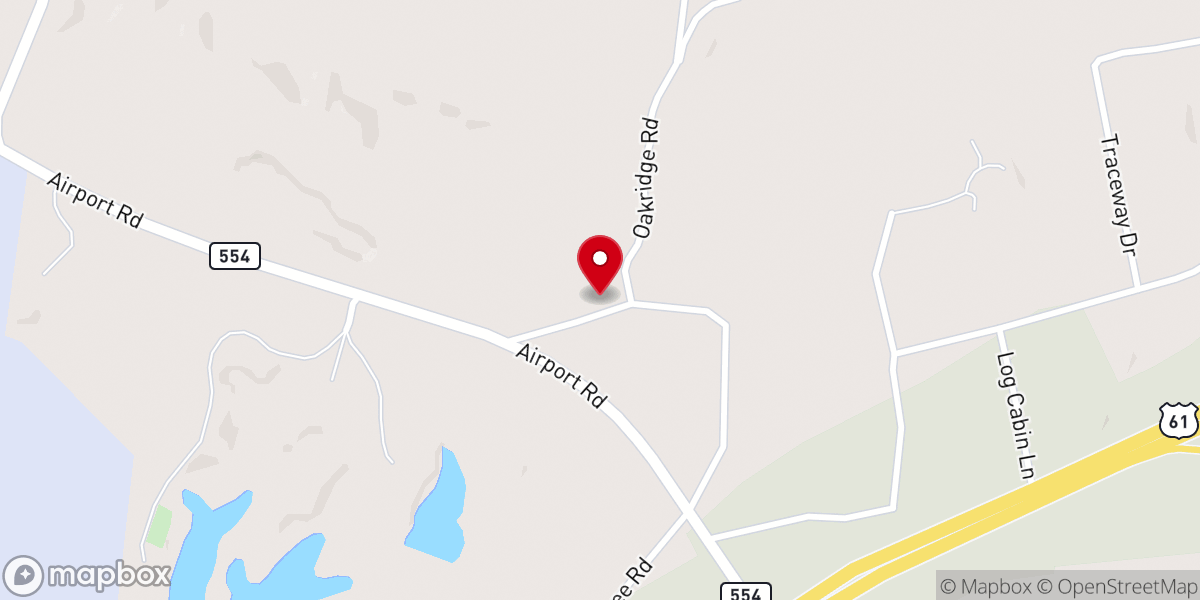 Map showing location of Saint Marys Church