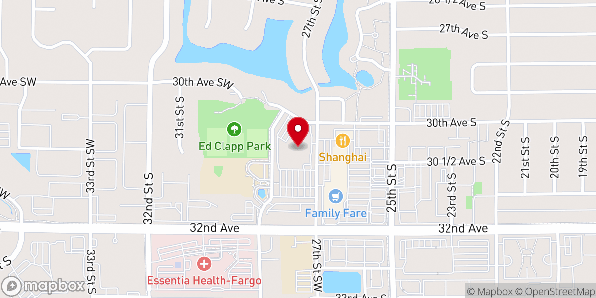Map showing location of Bethel Church