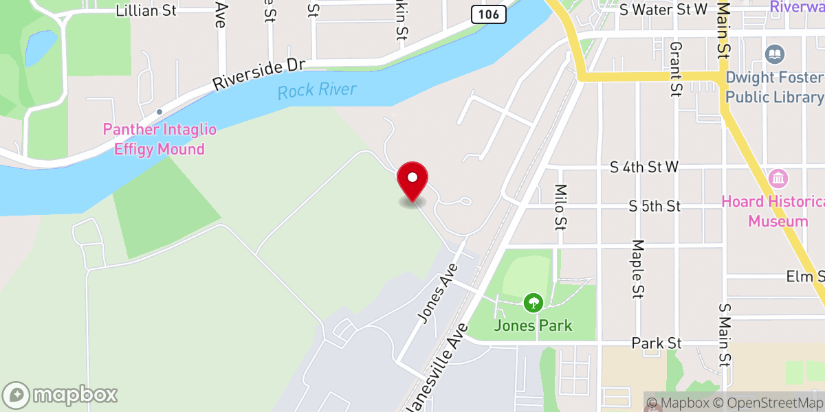 Map showing location of Fort Christian Assembly Inc