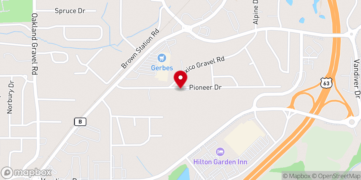 Map showing location of Emmanuel Church