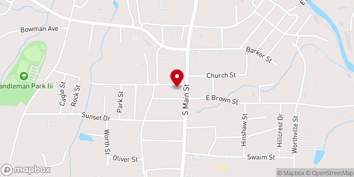 Map showing location of Pilgrim Tract Society Inc