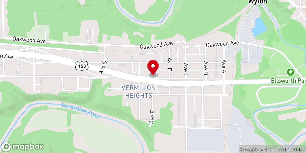 Map showing location of Battle Focus Ministries