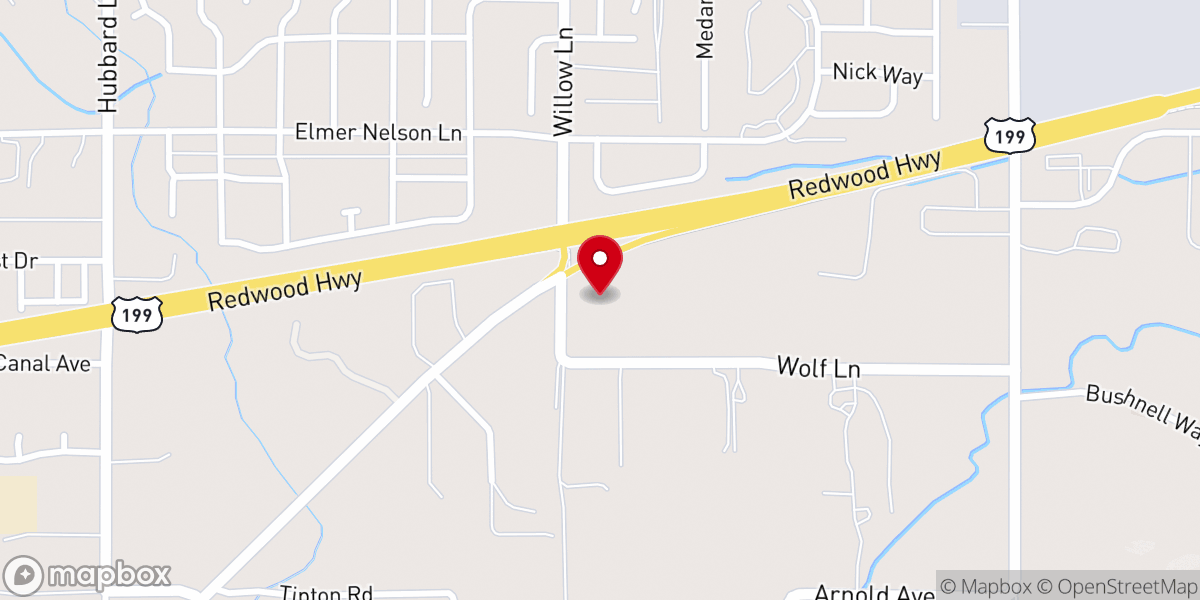 Map showing location of NLPC~New Life Pentecostal Church