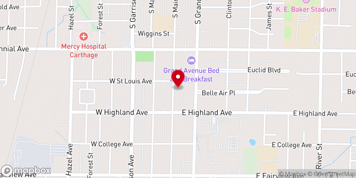 Map showing location of Eternity Worship