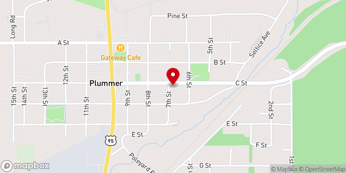 Map showing location of Living Hope Seventh-day Adventist Church