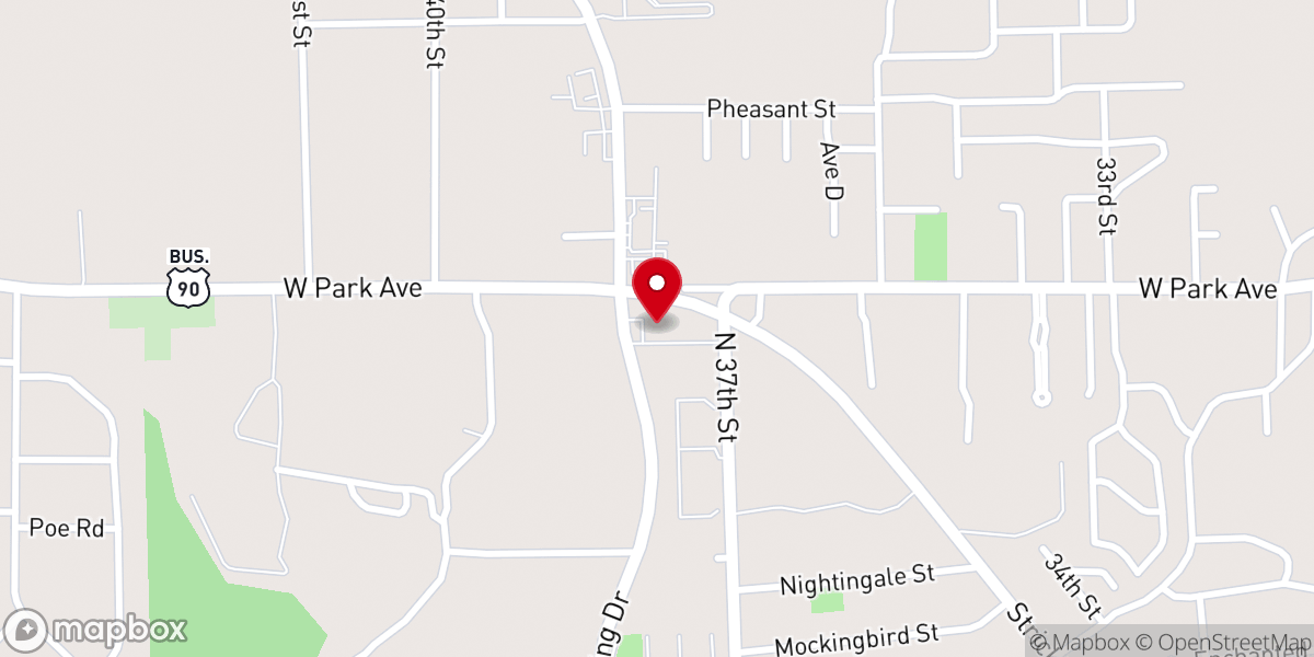 Map showing location of The Salvation Army of Orange TX
