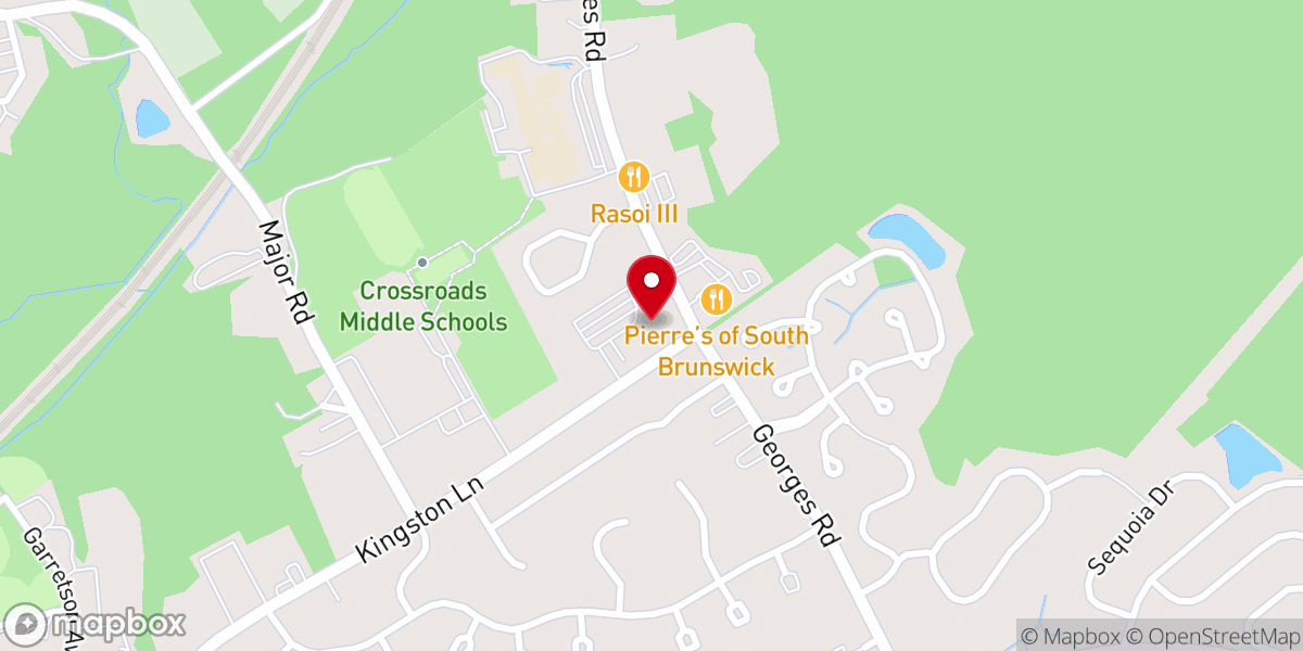 Map showing location of Saint Cecilia Church