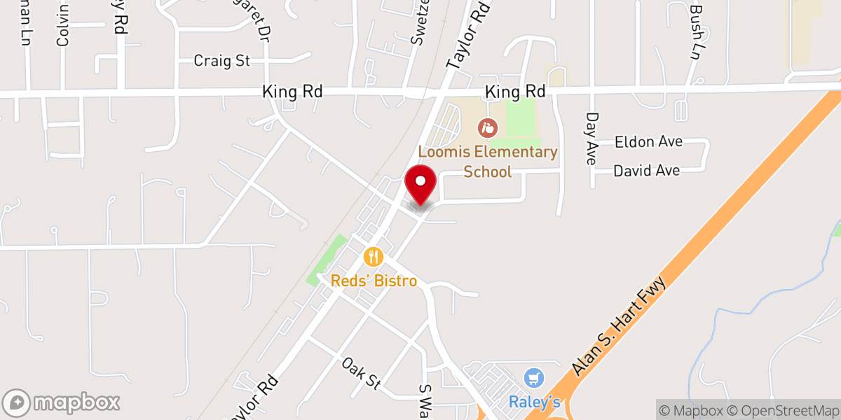 Map showing location of Saint Marks Anglican Church