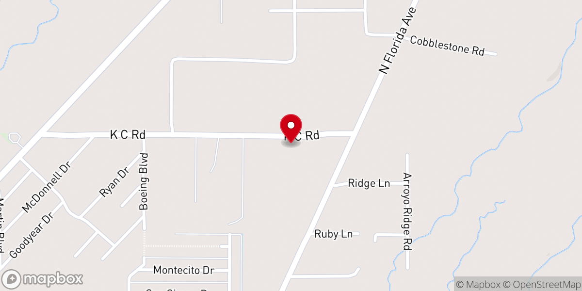 Map showing location of Knights of Columbus