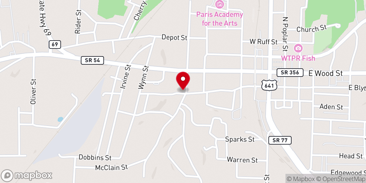 Map showing location of Church of the Living God