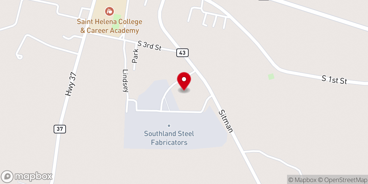 Map showing location of St Helena Head Start