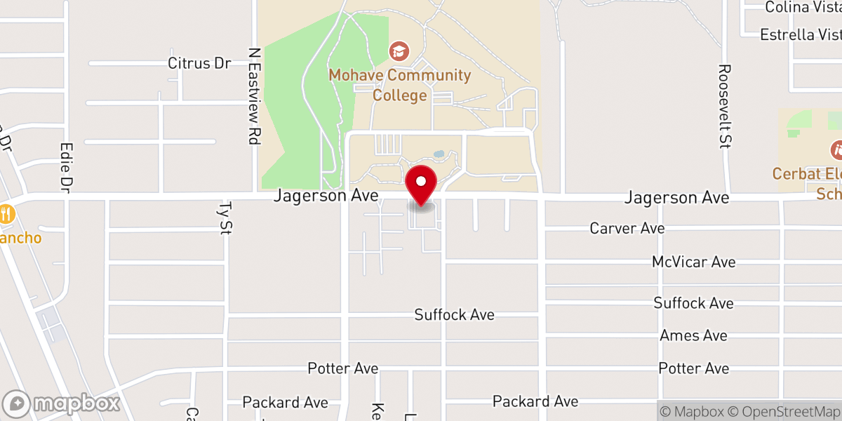 Map showing location of College Park Community Church