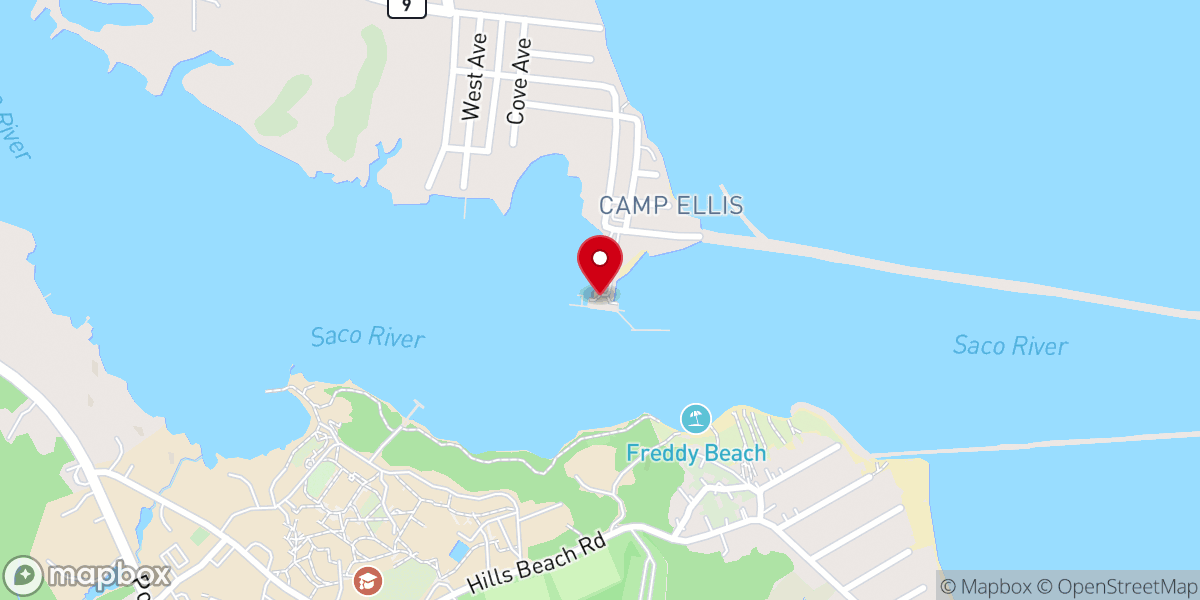 Map showing location of Broad Reach Ministries