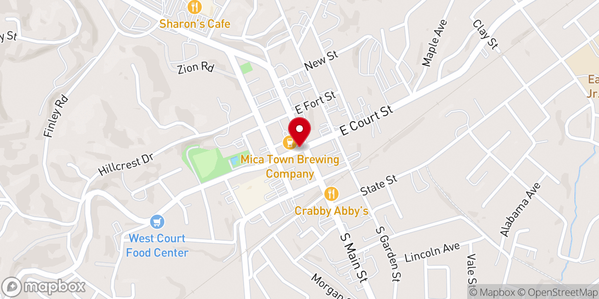 Map showing location of Hope in Christ Counseling Inc