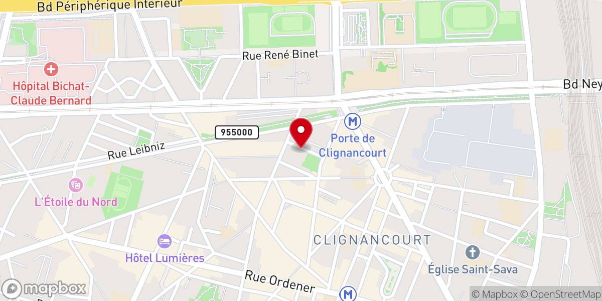 Map showing location of Moussa