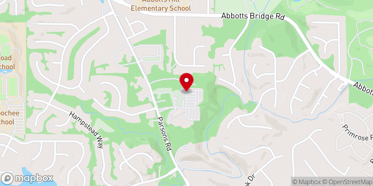 Map showing location of Saint Benedict’s Catholic Church Columbarium