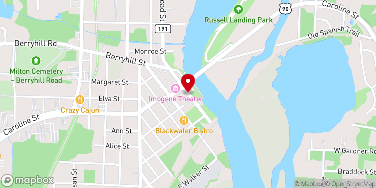 Map showing location of hope ministry