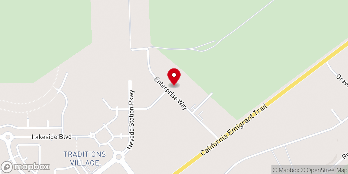 Map showing location of Calvary Chapel Dayton Valley