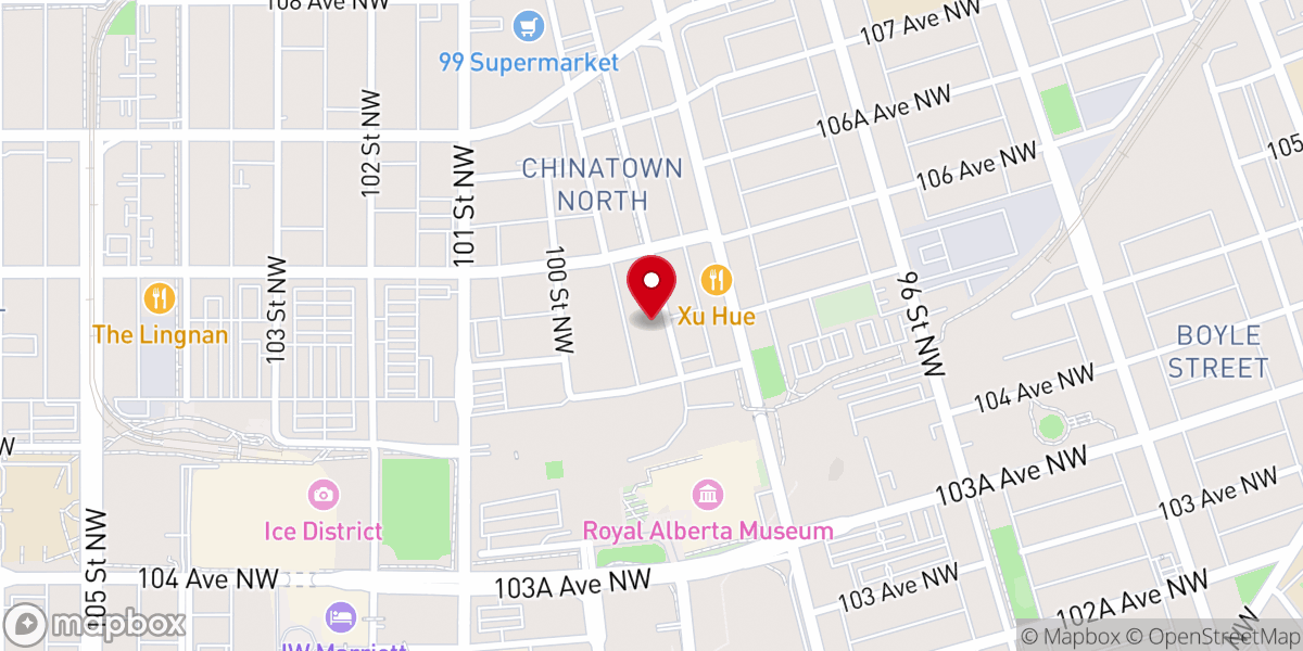 Map showing location of Marian Centre - Madonna House