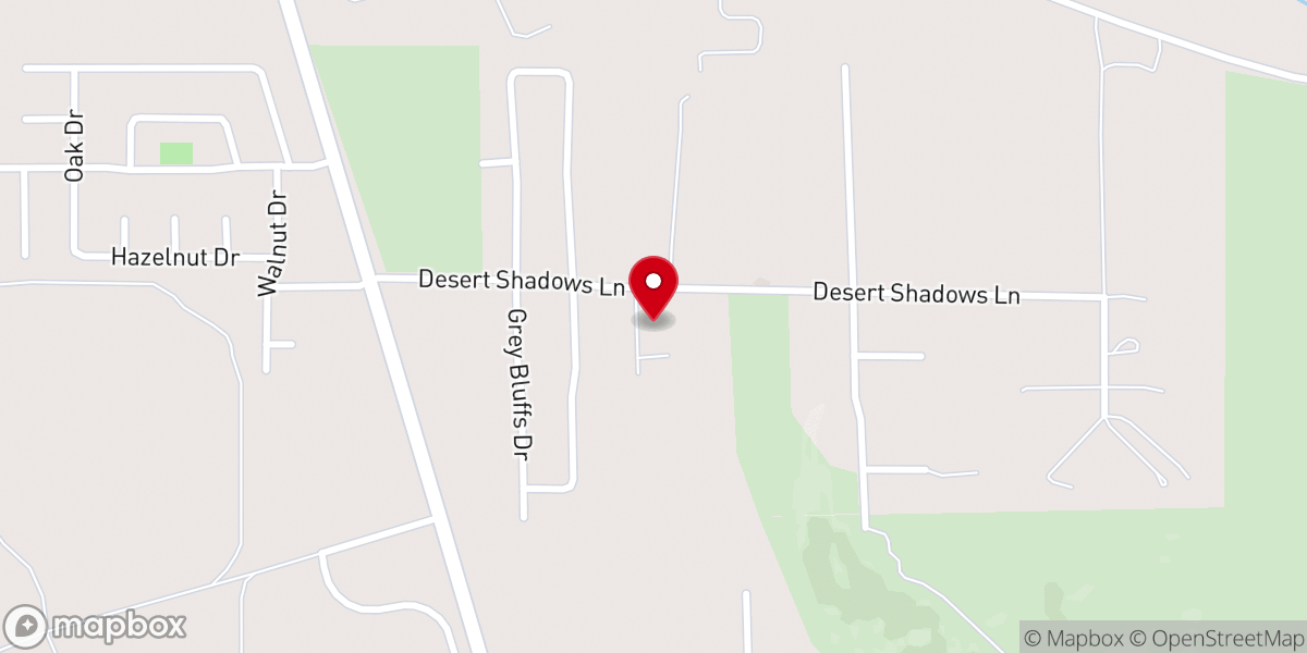 Map showing location of St. Robert Bellarmine Catholic Church