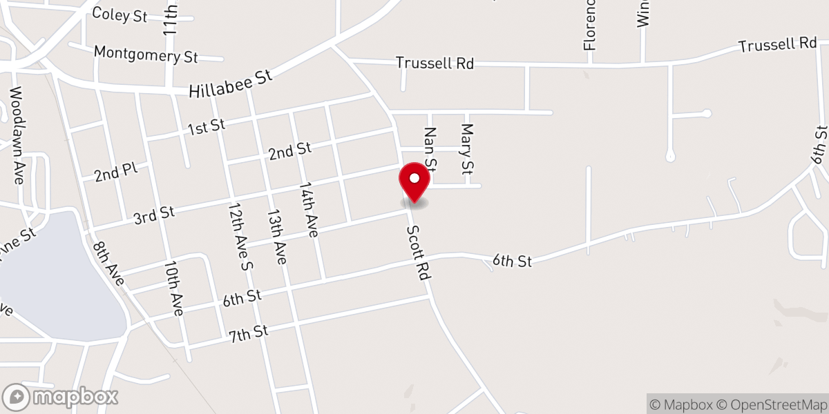 Map showing location of Beacon of Joy Seventh-day Adventist Church
