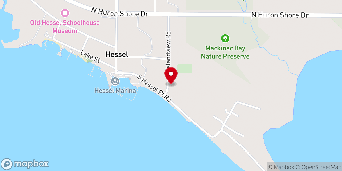 Map showing location of Our Lady of the Snows