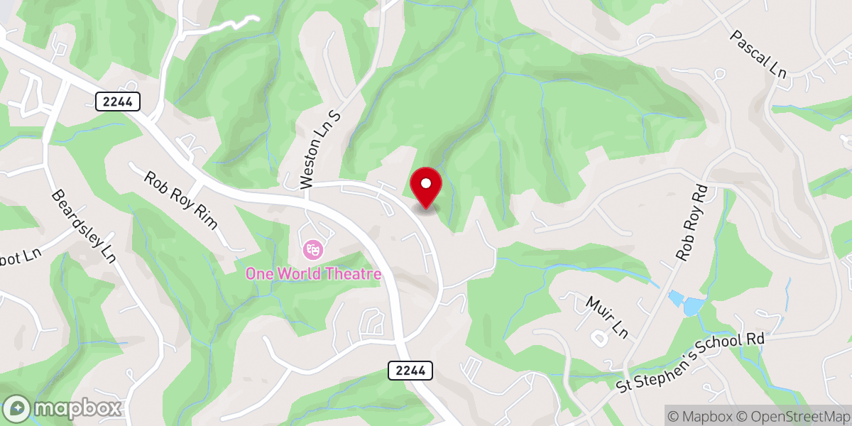 Map showing location of Schoenstatt Father's Shrine