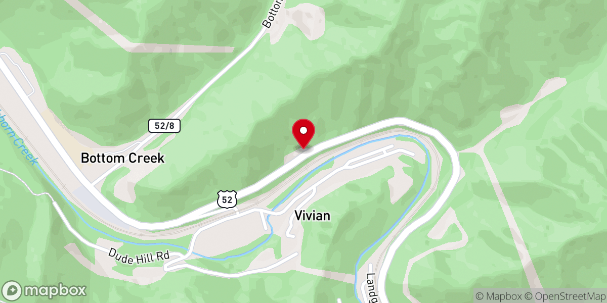 Map showing location of Kimball Church