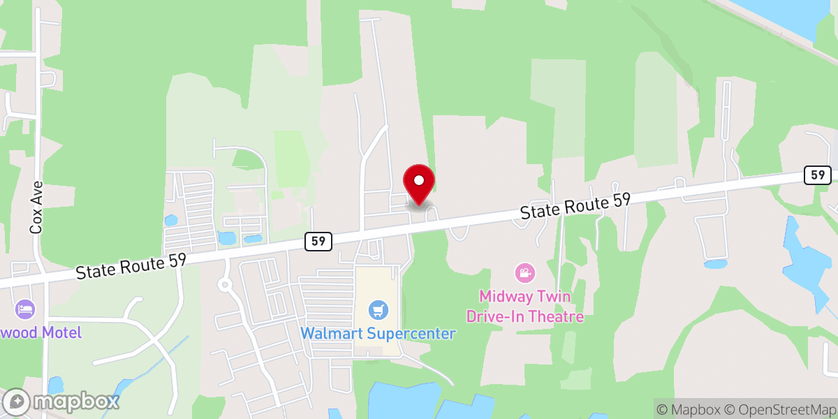 Map showing location of Shepherd's House