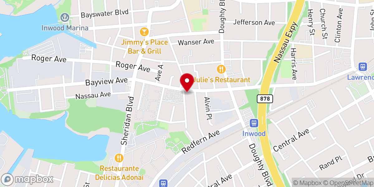 Map showing location of Gethsemane Church of God in Christ