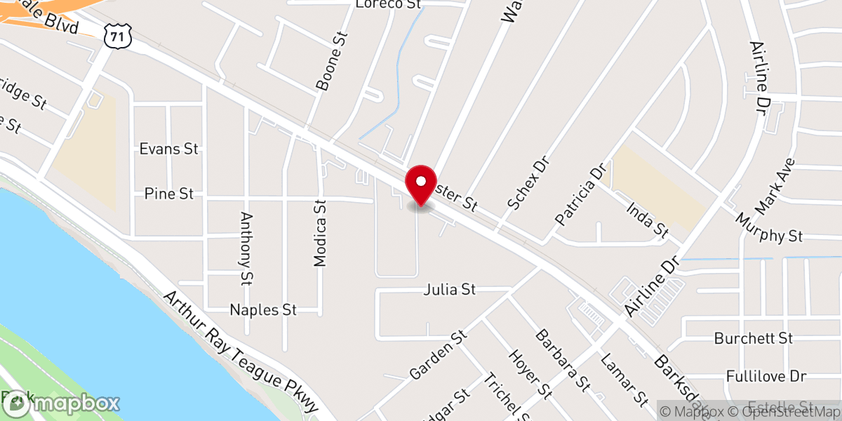 Map showing location of Sissys Playhouse