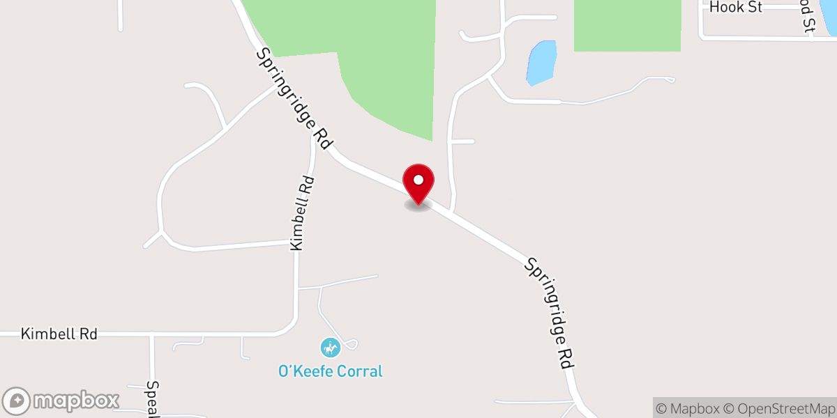 Map showing location of Mount Salem Church
