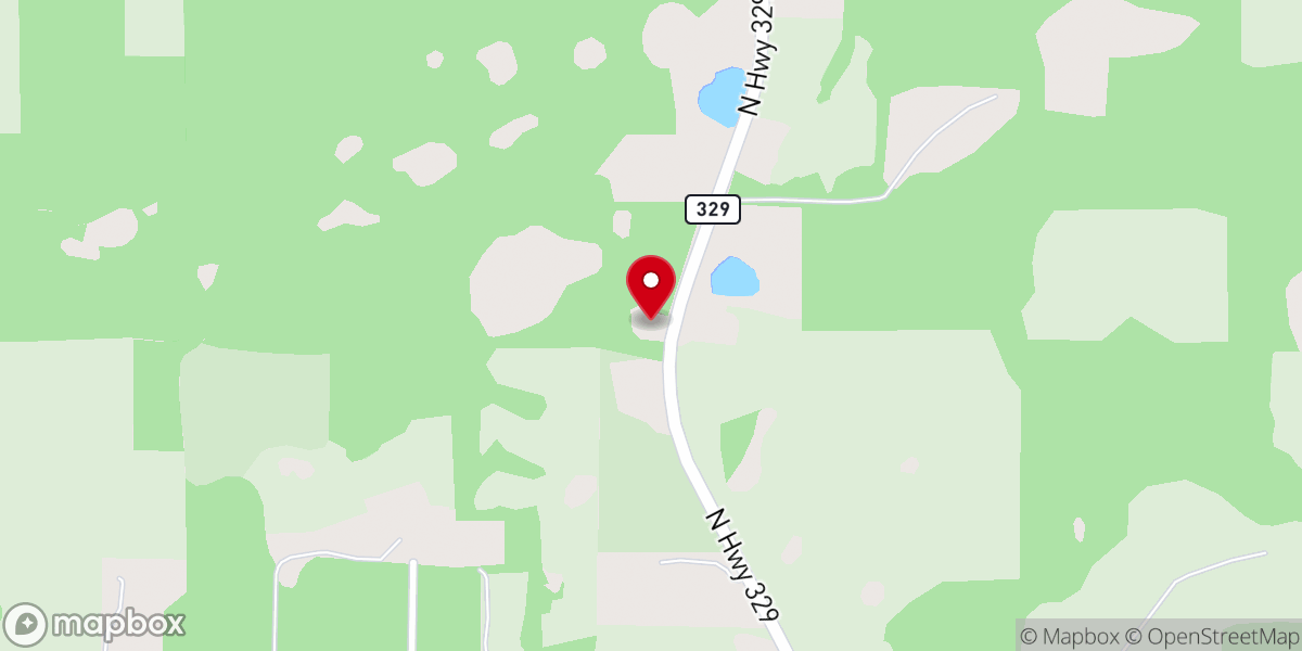 Map showing location of Mt Pedro Baptist Church
